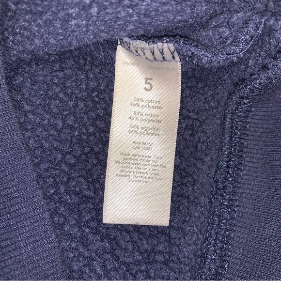 🆕 Navy Blue Flippy Flip Sequin Star Long Sleeve Sweater Shirt OshKosh B’gosh 5 - Picture 6 of 8